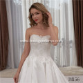 Strapless White Princess Wedding Dresses Bride Frock Vestidos De Novia